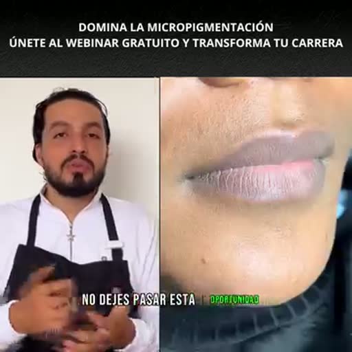 Cuadro 4 del anuncio de webinar de micropigmentación