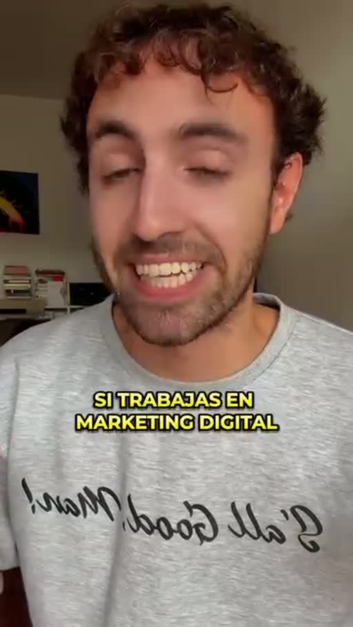 Cuadro 1 del anuncio de curso de marketing digital online