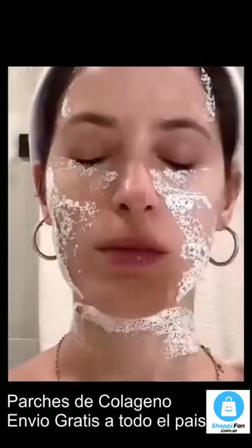 Cuadro 4 del anuncio de parches de colágeno para ojeras
