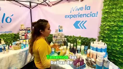 Cuadro 1 del anuncio de membresía de multinivel de cosmética