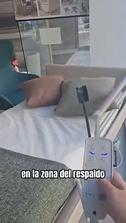 Cuadro 3 del anuncio de cama articulada para personas mayores