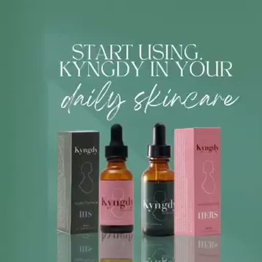 Cuadro 4 del anuncio de serum facial para hombre y mujer