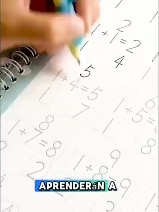 Cuadro 2 del anuncio de Cuadernos de caligrafia reutilizables