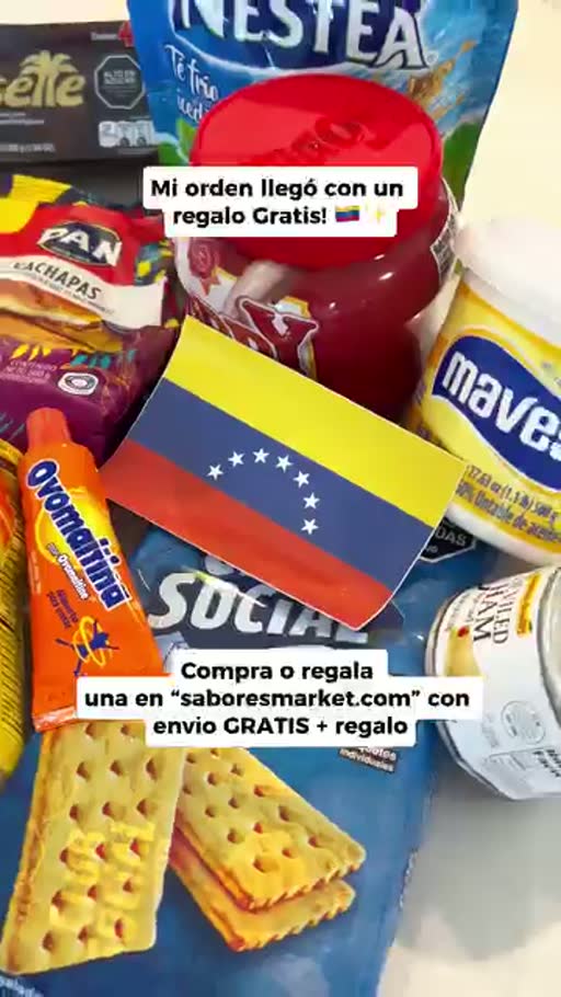Cuadro 4 del anuncio de Caja de productos venezolanos a domicilio