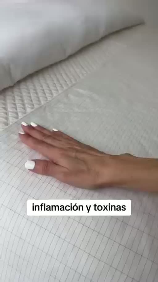 Cuadro 2 del anuncio de sábana de grounding para dormir