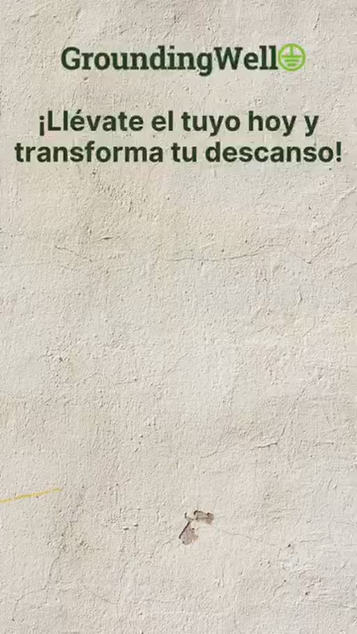 Cuadro 4 del anuncio de sábana de grounding para dormir