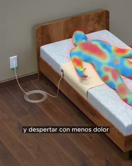 Cuadro 4 del anuncio de sábana de grounding para dormir