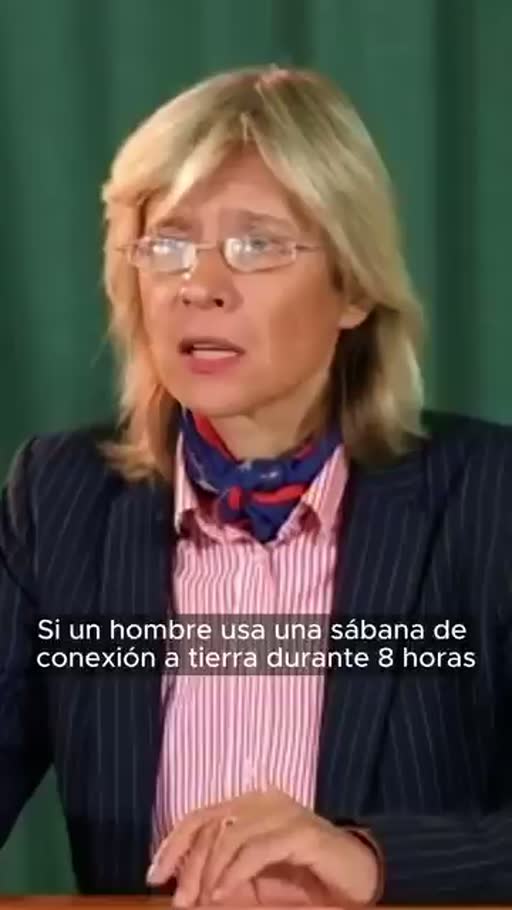 Cuadro 1 del anuncio de sábana de conexión a tierra para dormir