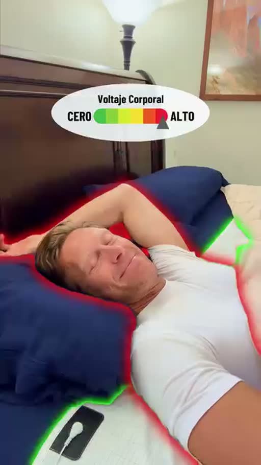 Cuadro 2 del anuncio de sábana de conexión a tierra para dormir