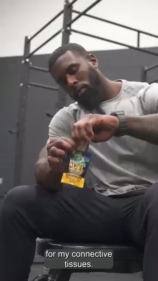 Cuadro 3 del anuncio de Shot diario de proteina para recuperacion