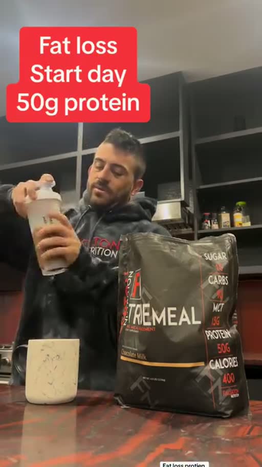 Cuadro 3 del anuncio de Reemplazo de comida con proteína