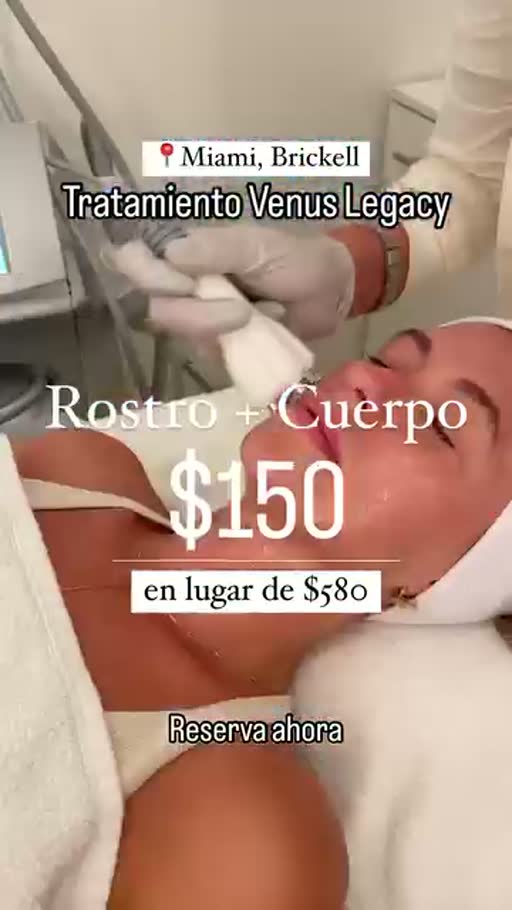 Cuadro 2 del anuncio de Tratamiento corporal Venus Legacy