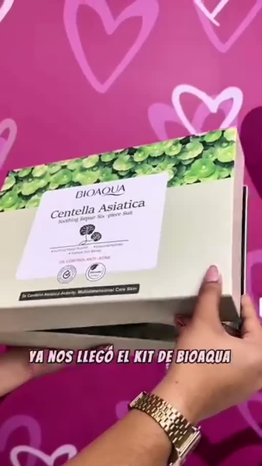 Cuadro 1 del anuncio de Kit coreano de centella asiática
