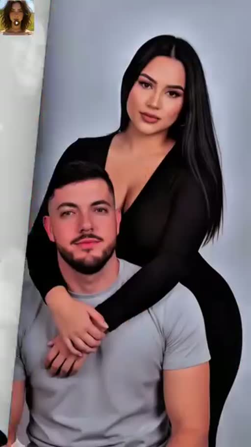 Cuadro 1 del anuncio de App de fotos IA para parejas